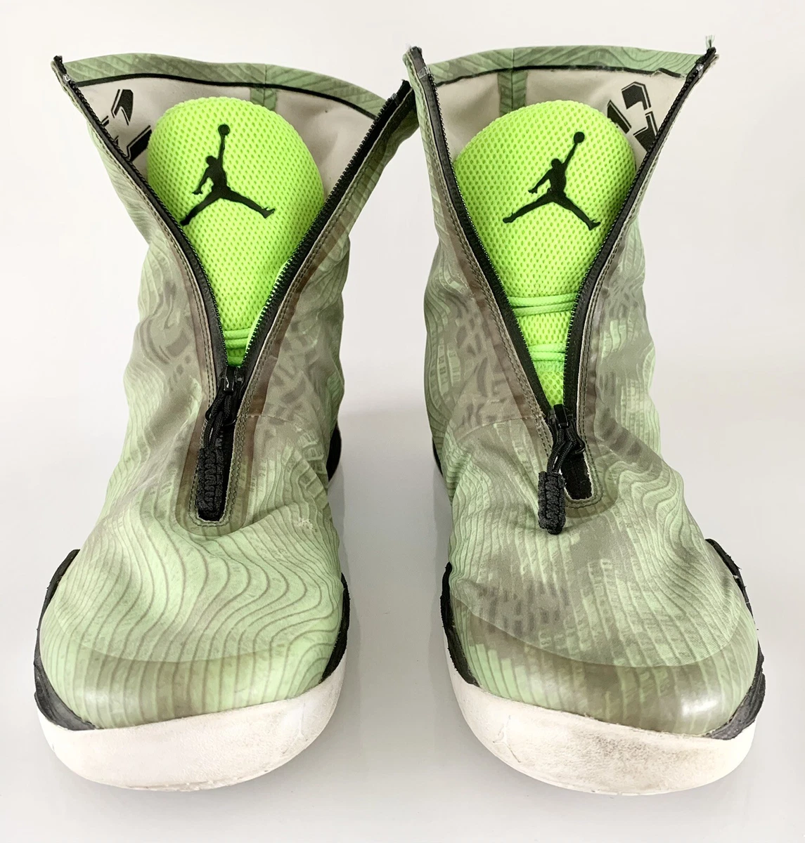 NIKE AIR JORDAN XX8 28 GREEN CAMO ELECTRIC GREEN UK11 584832 301