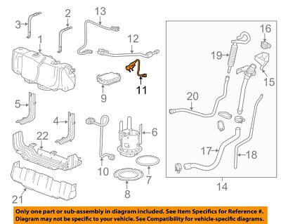 GM OEM 17-20 Sierra 2500 HD Emission Components-Injector 12688993
