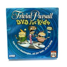 Trivial Pursuit DVD For Kids Season 1 Parker Brothers Board Game 2006 Sealed USA