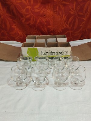 set of 12 Luminarc tasting glasses in original cardboard box capacity: 10cl