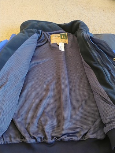 Wear Guard Heavy Men's Size XL Ski Snowboard Hooded Jacket Coat Blue Lined - Picture 7 of 18