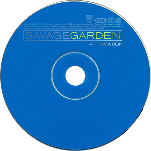 MINT Original US CD Savage Garden – Affirmation 1999 I Knew I Loved You - Picture 3 of 3