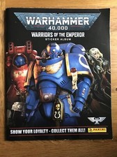 Panini Warhammer 40,000 Warriors Of The Emperor Incomplete Album 136 Stickers