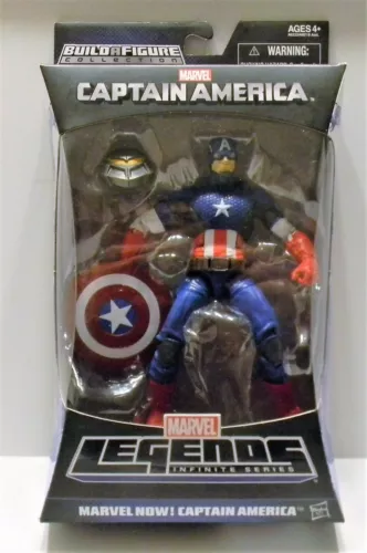 Hasbro Marvel Legends Marvel Now Capitán América Mandroid BAF. Sin usar y en caja