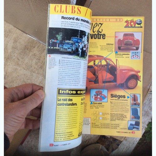 Revue Planète 2CV Magazine, Number 1, 1998 - Bild 9 von 11