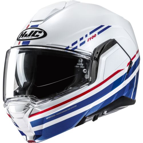 HJC i100 Sysma Sistema Casco Plegable Moto Casco Moto con Parasol - Imagen 9 de 11