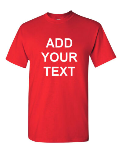 Personalized Custom Name T-Shirt Family Reunion Shirts Custom Text Cotton Tee - Picture 13 of 16