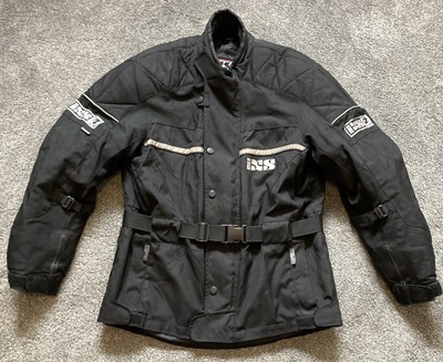 IXS Motorradjacke Airdura Nylon Solto Tex schwarz Größe XL Extra Large
