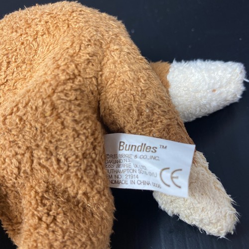 Russ Berrie Luv Mascotas Paquetes Marrón Perro Peluche 7" Peluche Mamá y Cachorro - Imagen 8 de 11