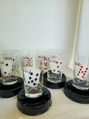 Set di otto bicchieri e posacenere Highball Mcm - Foto 9 di 14