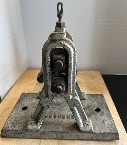 Antique TJ Andress & Co Philadelphia Candy Drop Press Roller Machine - Picture 7 of 11
