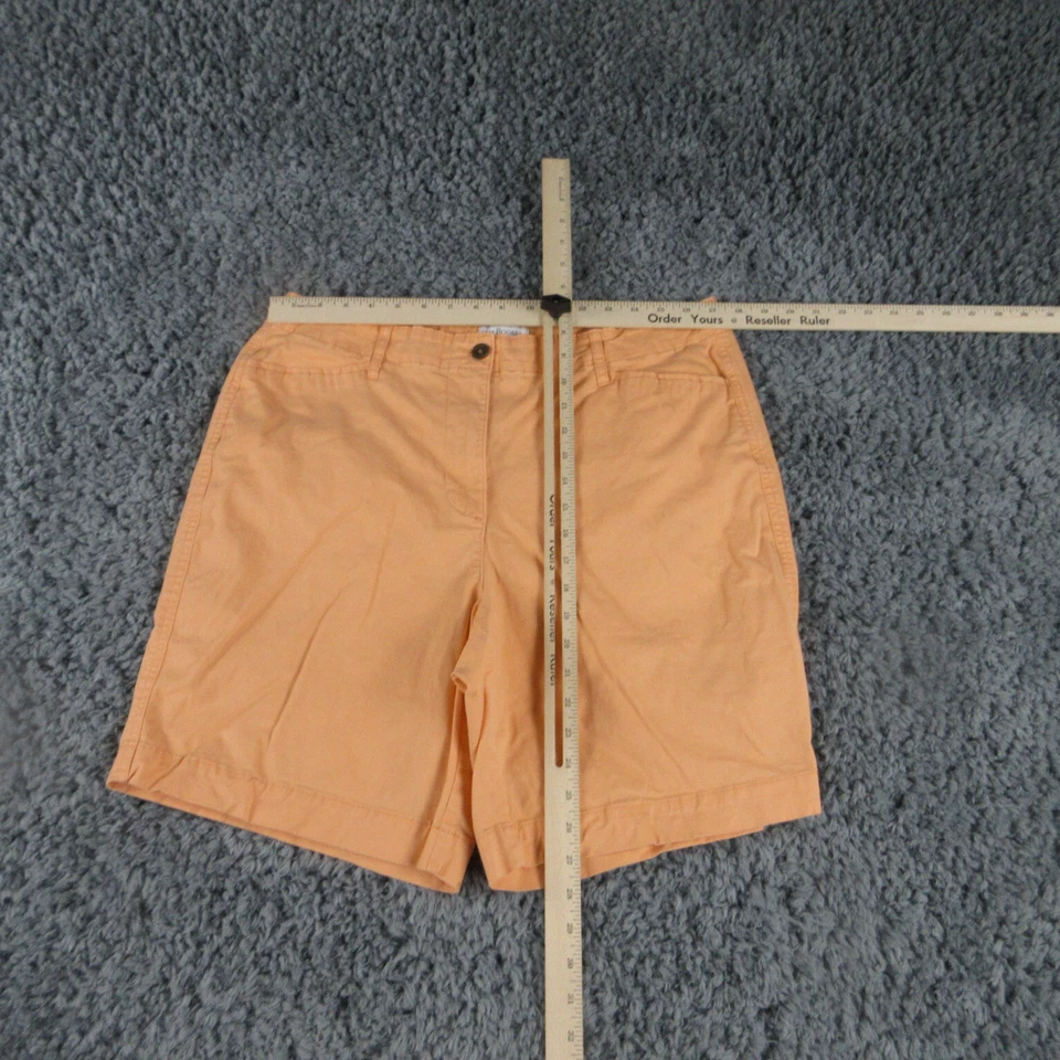 Pantalones Cortos Kim Rogers Mujer 16 Naranja Chino 34x8* Foto 3 de 4