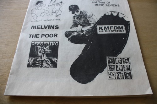 Stubble Issue 10 1994 Music Fanzine MA MW Area Magazine Offspring Melvins - Foto 22 di 24