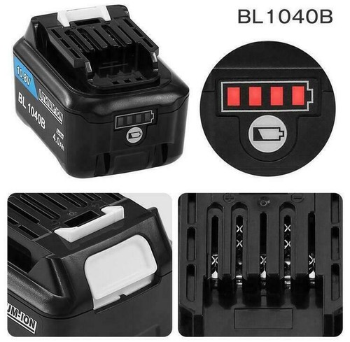 Akku für Makita ersetzen 12V 10,8V BL1041B BL1021B BL1040B 1020B 1015 Ladegerät - Bild 12 von 29