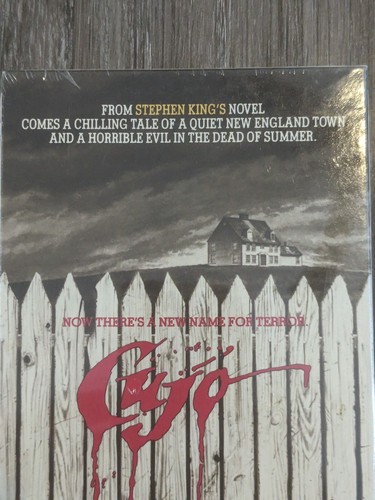 New Sealed Cujo VHS 1987 Wrap-around Watermarks - Picture 7 of 18