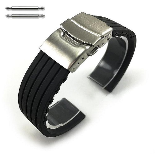 Steel Silicone Replacement Watch Band Citizen Promaster JY8059-57E U860-S106095 - Picture 5 of 7