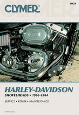 Clymer M420 Manuals for Harley-Davidson FLH, FX 66-84