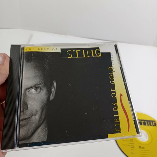 The Best Of Sting CD Fields Of Gold 1984-1994 -Vintage -Throwbacks *MINIMAL WEAR - Picture 2 of 12