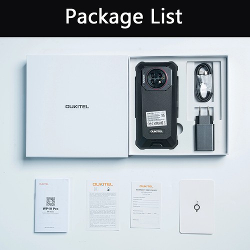 Oukitel WP19 Pro Outdoor Night Vision Phone 22000mAh 24GB+256GB 64MP 120Hz IP68 - Picture 1 of 12