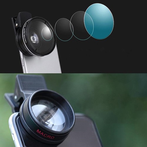 2 In 1 Mobile Phone Lens 0.45x Super Wide Angle 10x Macro HD Camera Lens - Afbeelding 11 van 11