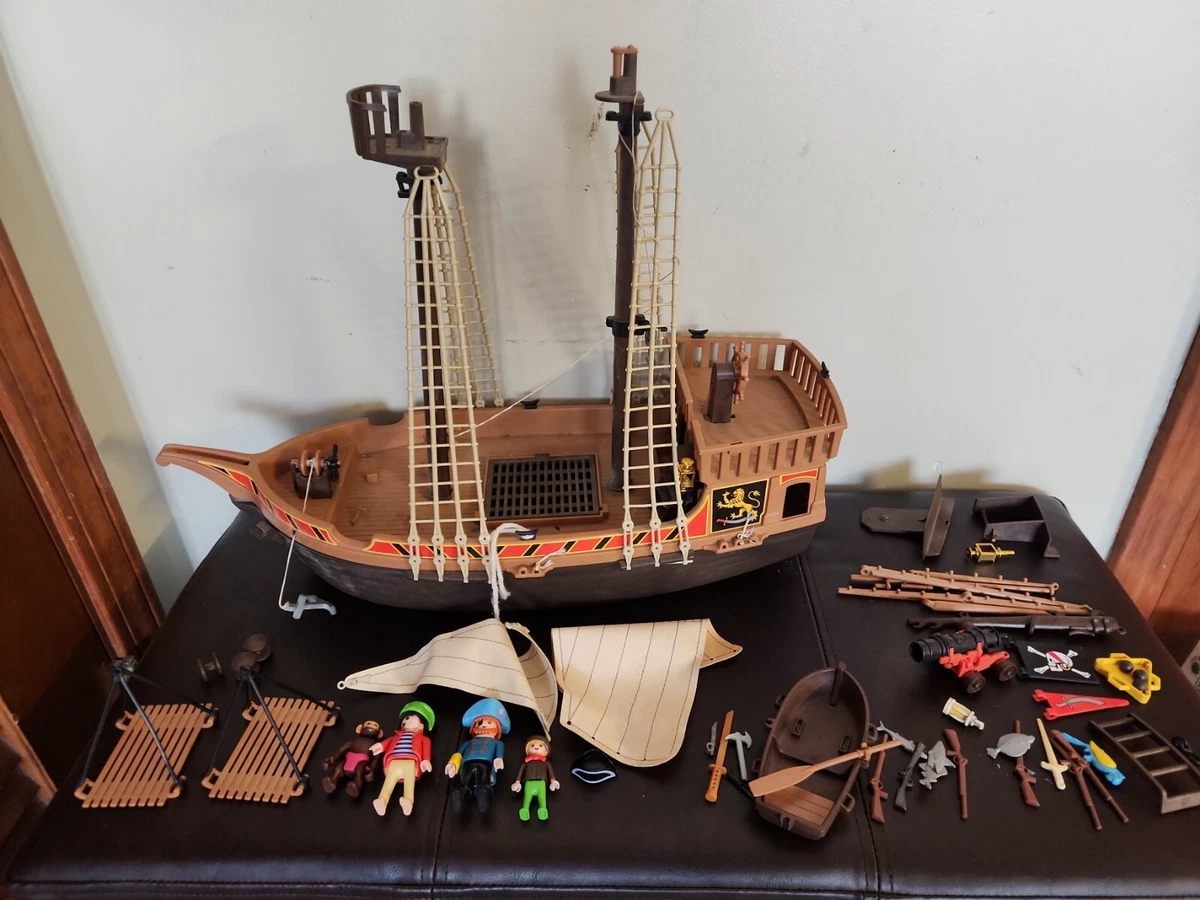 Rare Vintage PLAYMOBIL toys 3750 Ship Accessories. Not complete | eBay