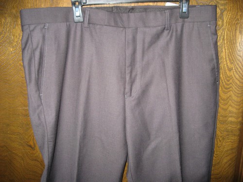 Pantalone Uomo Azzurro Nero Vestito Pantaloni Taglia 42x37 NUOVO CON ETICHETTE VEDI DESCRIZIONE - Foto 4 di 4
