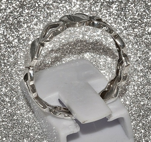 massiv Sterling Silber 925 Ring aus vielen Herzen Herzchen zierlich und filigran - Bild 8 von 12