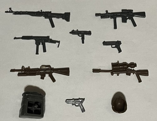 PAQUETE DE ACCESORIOS DE EQUIPO DE BATALLA GI JOE 1987 DE COLECCIÓN #5 ¡PAQUETE DE ACCESORIOS INCOMPLETO! - Imagen 2 de 2