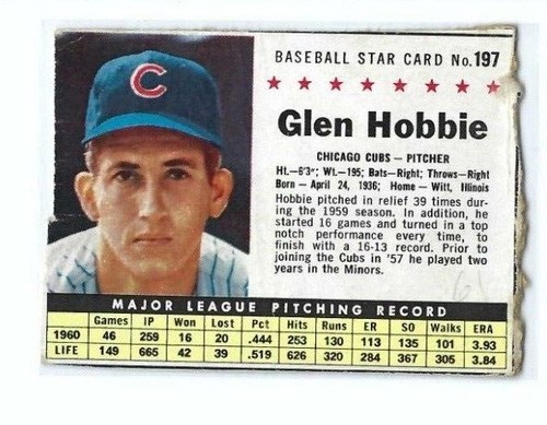 1961 Post Baseball Cards Multi-Listing, You Pick, Comb. Shipping Updated 3/1/24 - Picture 353 of 360