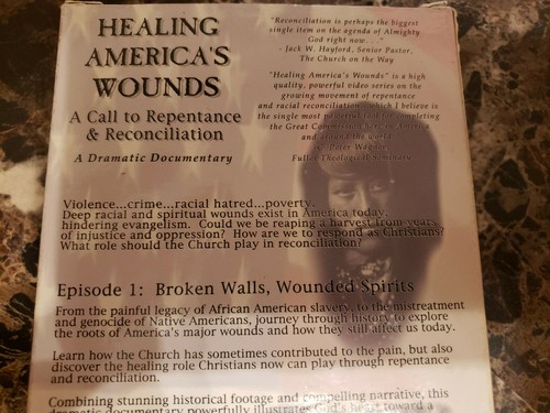SEHR SELTEN Healing America’s Wounds VHS Episode One Broken Walls Wouded Spirits - Bild 2 von 12