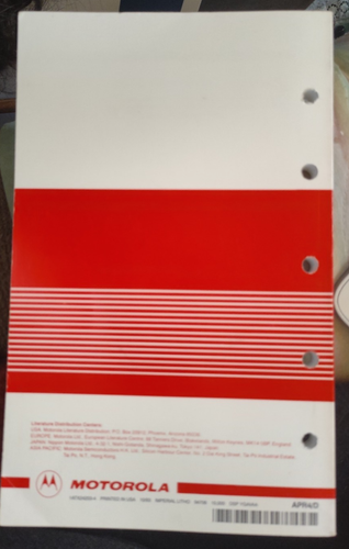 Motorola (Digital Signal Processors) DSP manuals 1993 - Picture 16 of 32