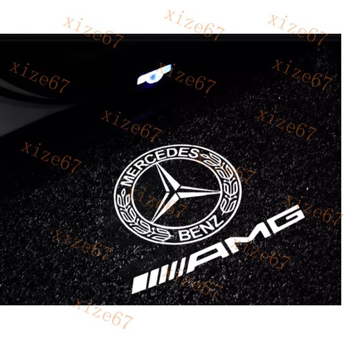 2pcs No fading LED AMG laser Projector door light For W203 CLK SLK SLR-Class - Picture 2 of 7