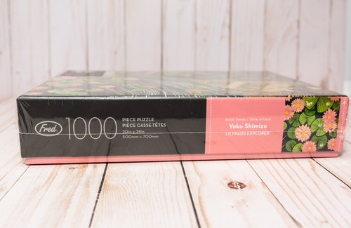 Genuine Fred Lilypads Explorer by Yuko Shimizu, 1000 piece puzzle, New Sealed - Picture 4 of 4