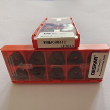 10pcs WNMA080412 LF3018 WNMA433 DESKAR Tools CNC blade Carbide Inserts Original