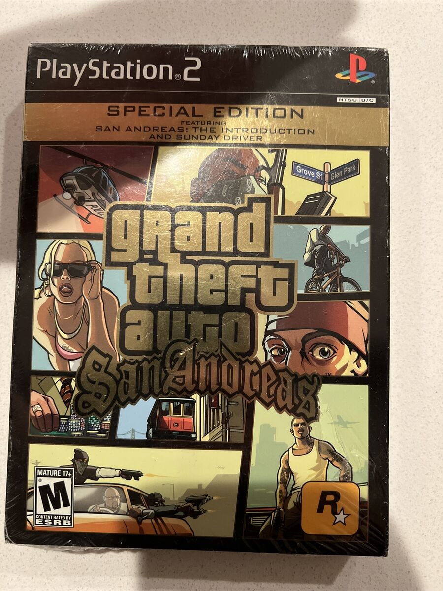 GTA San Andreas PS2 ARTWORK ONLY Authentic Playstation 2