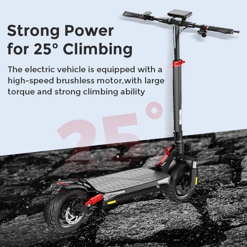 Foldable 800W Off Road Electric Scooter Up to 40KM Range All-Terrain E-Scooter - Picture 10 of 16