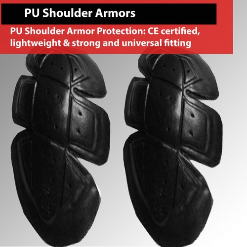 Jackets 4 Bikes Advanced Motorcycle Jacket Armor 5 PC CE Certified Level 2 - Foto 28 di 34
