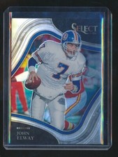2021 SELECT HOLO SILVER FIELD LEVEL JOHN ELWAY BRONCOS