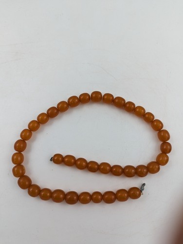 Bernsteinkette Honig Bernstein - Bild 5 von 7