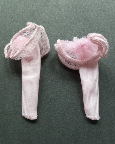 Mattel Barbie "Perfume Pretty" rosa fingerlose Handschuhe #4551 von 1987