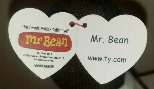 Ty Beanie Baby Set - MR. BEAN (Guard, T-Shirt, Jacket/Tie) UK EXCLUSIVES MWMT'S - Afbeelding 18 van 20
