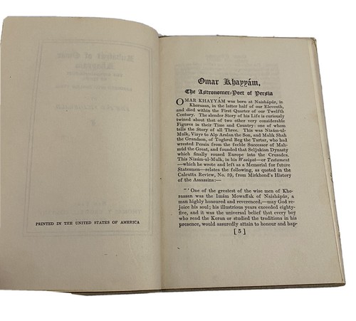 Rubaiyat of Omar Khayyam Edmund Fitzgerald English Thomas Crowell 1927 USA - Picture 8 of 10