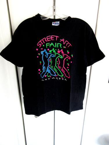 Vintage ANN ARBOR MICHIGAN SUMMER ART FAIR T SHIRT EXTRA LARGE XL STREET ART - Picture 7 of 12