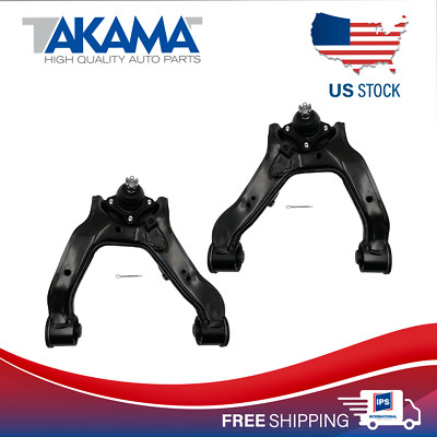 2 Pcs Front Upper control arms w/ball joints for 01-06 MITSUBISHI MONTERO