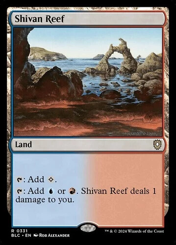 Shivan Reef - 331 - NM - Commander: Bloomburrow - MTG - Picture 1 of 1
