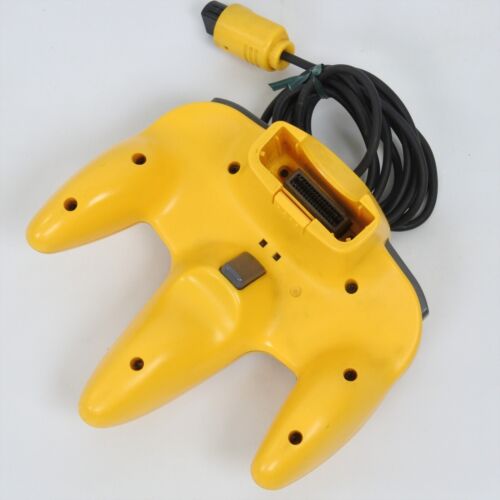 Nintendo 64 CONTROLLER Bros Yellow Controller Pad Official made in Japan - Picture 2 of 3
