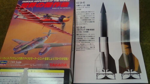 Rakete V 2 ( A - 4 ) Vergeltungswaffe WodLW 1 OVP; Takara 1/144 Hasegawa RAR