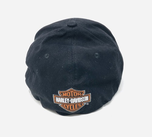 Harley Davidson Mens Embroidered Fitted L/XL Baseball Cap Las Vegas, Nevada - Picture 3 of 4