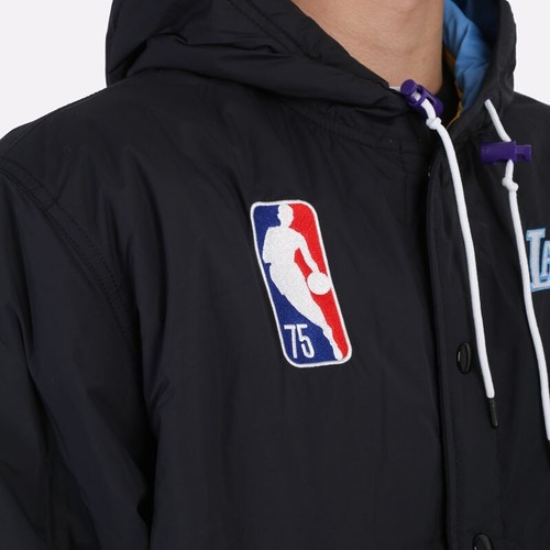 CHAQUETA ABRIGO NIKE NBA LA LAKERS COURTSIDE PARA HOMBRE TALLA M DB1988-010 AJUSTE HOLGADO - Imagen 5 de 8