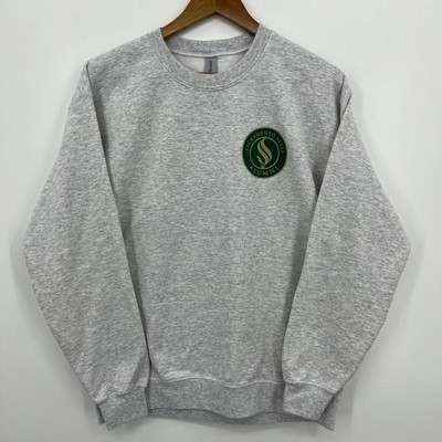 Gildan Sweatshirt Men s M Gray CSUS Sacramento State Alumni Hornets Crew Neck eBay
